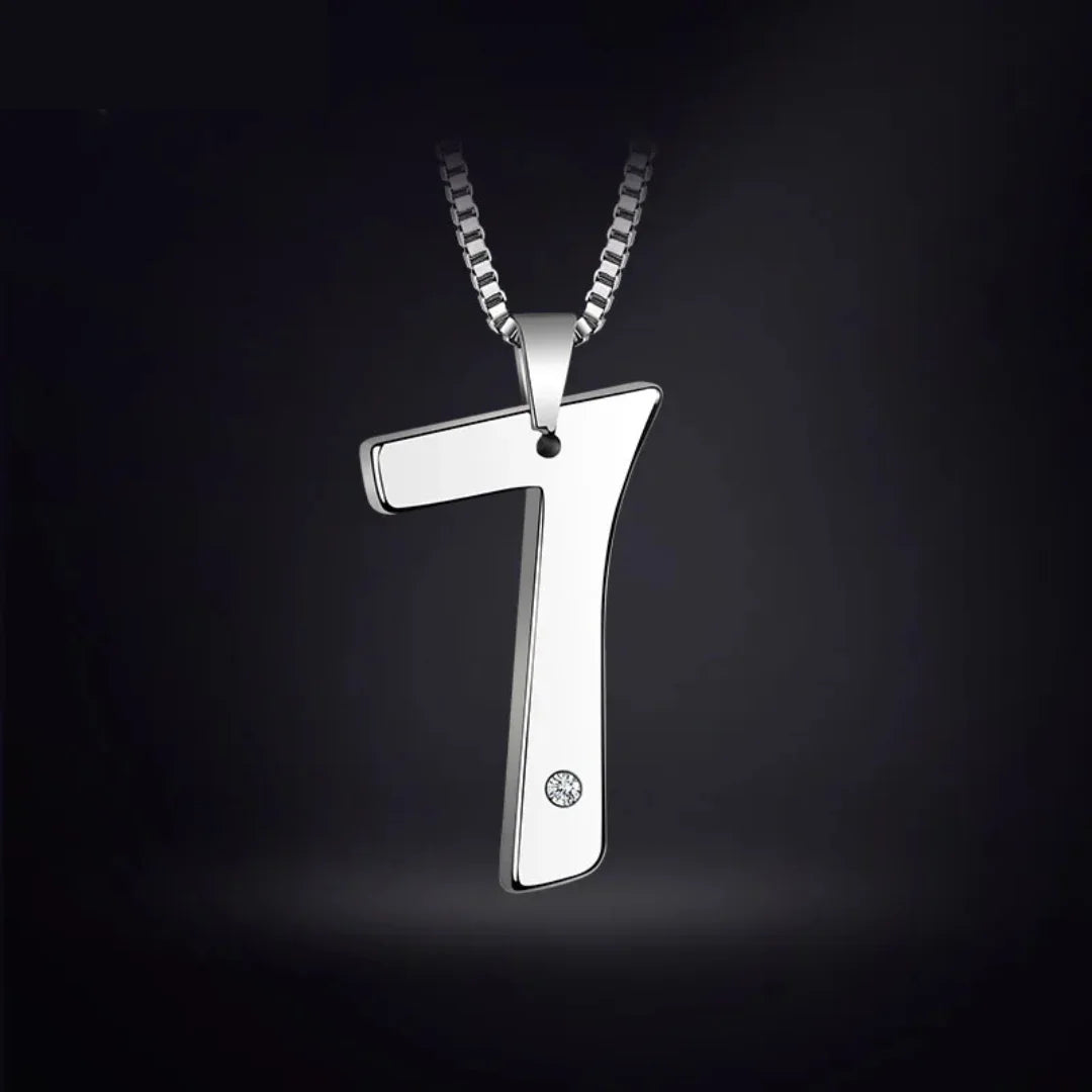 Men's Number Seven Necklace