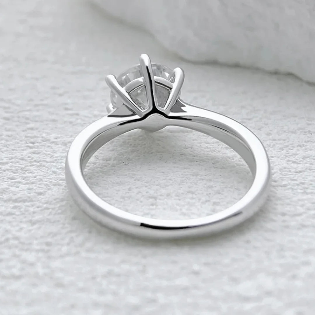 New Love Moissanite Solitaire Ring 1.0ct