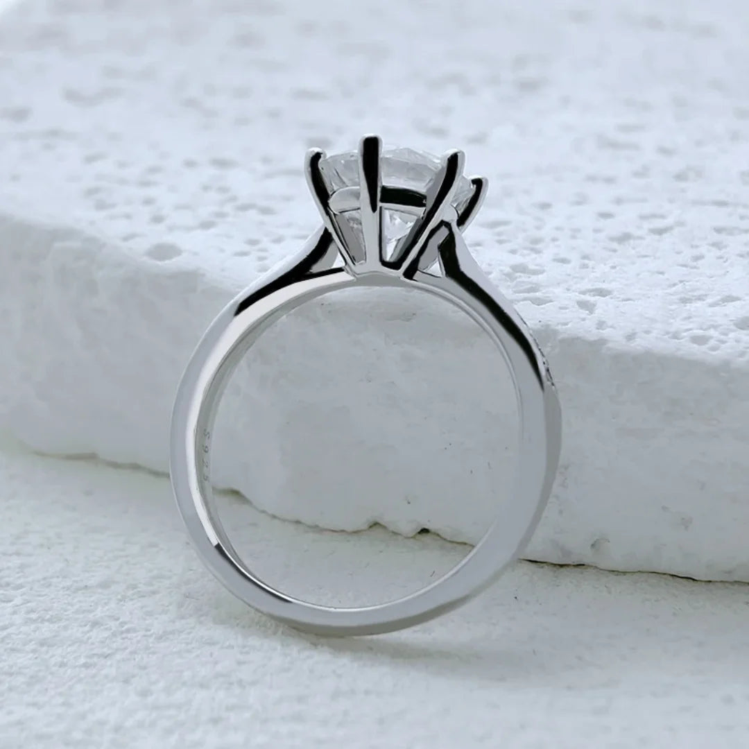 New Love Moissanite Solitaire Ring 1.0ct
