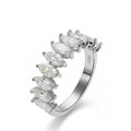 Nivelle Deluxe 10-Stone Moissanite Eternity Ring 3.0ctw