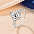 Virelle Pear Cut Moissanite Engagement Ring 2.0ct