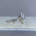 Lorienne Deluxe Marquise Cut Moissanite Ring 2.0ct