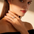 Toi et Moi Two-Stone Deluxe Moissanite Ring 4.0ctw