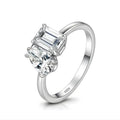 Toi et Moi Two-Stone Deluxe Moissanite Ring 4.0ctw