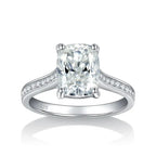 Monet Deluxe Moissanite Solitaire Ring 3.0ct 