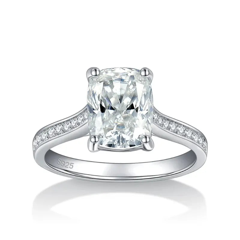 Monet Deluxe Moissanite Solitaire Ring 3.0ct 