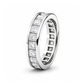 Souveraine Deluxe Moissanite Eternity Ring 6.6ctw