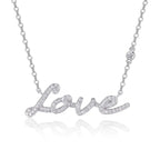 Love Pavé Deluxe Moissanite Necklace