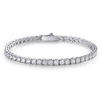Classic Deluxe Moissanite Riviera Bracelet (0.5ct per Stone)