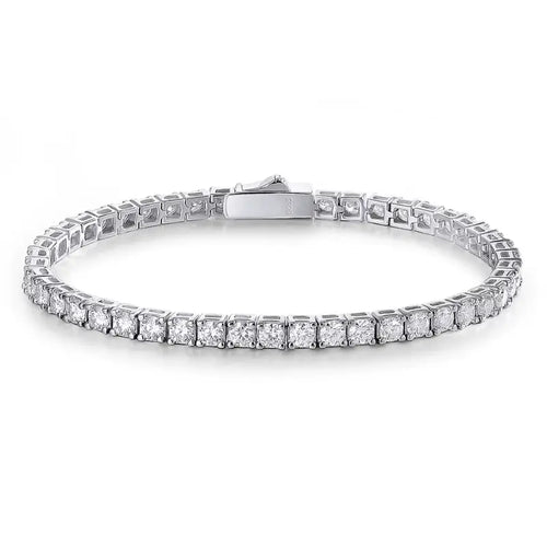 Classic Deluxe Moissanite Riviera Bracelet (0.5ct per Stone)
