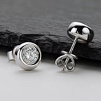 Orbé Moissanite Deluxe Solitaire Earrings 0.5ct