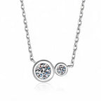 Orbé Moissanite Deluxe Solitaire Necklace 0.6ct
