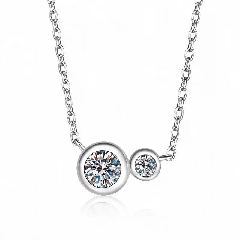 Orbé Moissanite Deluxe Solitaire Necklace 0.6ct