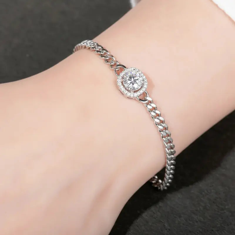Duchesse Deluxe Moissanite Bracelet 1ct