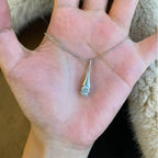 Aster Deluxe Moissanite Necklace 0.5ct