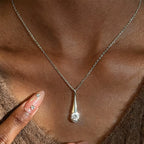 Aster Deluxe Moissanite Necklace 0.5ct