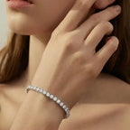 Classic Deluxe Moissanite Riviera Bracelet (0.5ct per Stone)
