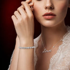 Love Pavé Deluxe Moissanite Necklace