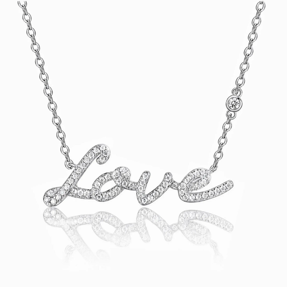 Love Pavé Deluxe Moissanite Necklace