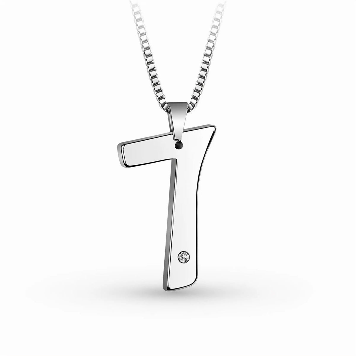 Men's Number Seven Necklace