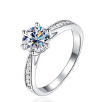 New Love Moissanite Solitaire Ring 1.0ct