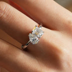Toi et Moi Two-Stone Deluxe Moissanite Ring 4.0ctw