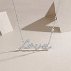 Love Pavé Deluxe Moissanite Necklace