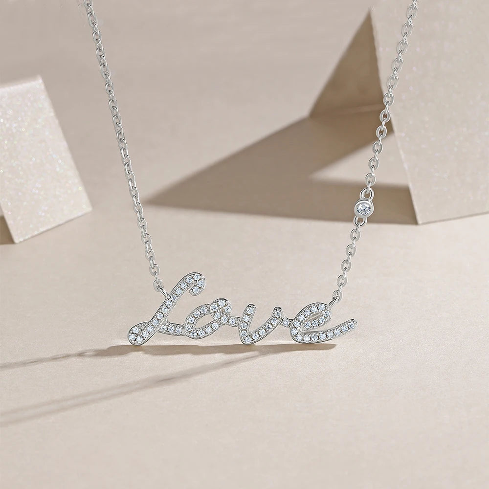 Love Pavé Deluxe Moissanite Necklace