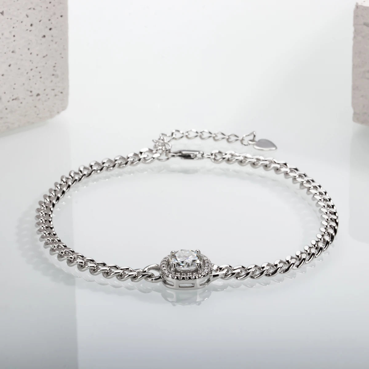 Duchesse Deluxe Moissanite Bracelet 1ct