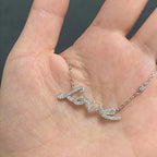 Love Pavé Deluxe Moissanite Necklace