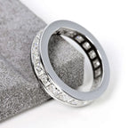 Souveraine Deluxe Moissanite Eternity Ring 6.6ctw