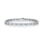 Évol Honeycomb Style Deluxe Moissanite Bracelet