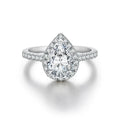 Virelle Pear Cut Moissanite Engagement Ring 2.0ct