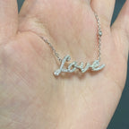 Love Pavé Deluxe Moissanite Necklace
