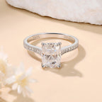 Monet Deluxe Moissanite Solitaire Ring 3.0ct