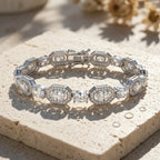 Impéria Deluxe Moissanite Iced-Out Bracelet