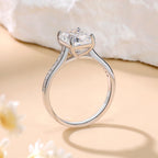 Monet Deluxe Moissanite Solitaire Ring 3.0ct
