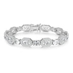 Impéria Deluxe Moissanite Iced-Out Bracelet