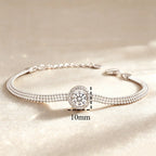 Ravelle Deluxe Moissanite Bracelet 1ct