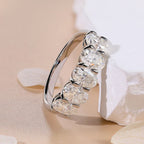 Eternity Deluxe Moissanite Ring 0.5ct