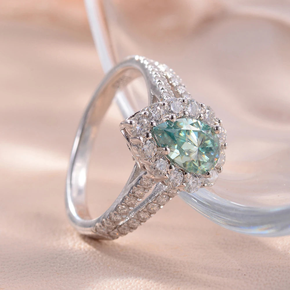 Duchesse Deluxe Pavé Moissanite Ring 1.74ct