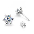 Lórien Deluxe Moissanite Solitaire Earrings