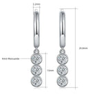 Carisma Deluxe 1.8ctw Moissanite Earrings