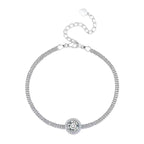 Ravelle Deluxe Moissanite Bracelet 1ct