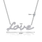 Love Pavé Deluxe Moissanite Necklace