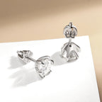 Lórien Deluxe Moissanite Solitaire Earrings
