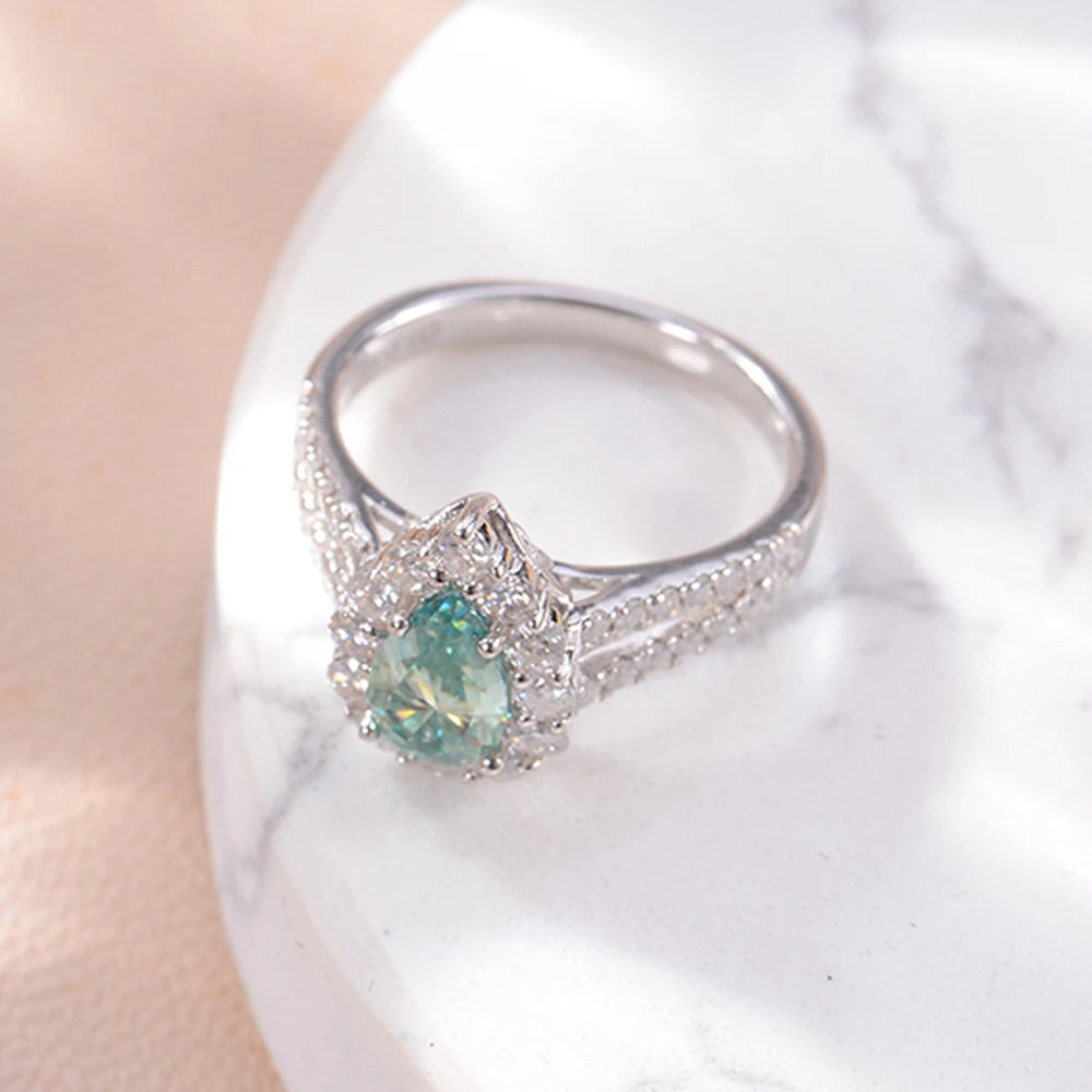 Duchesse Deluxe Pavé Moissanite Ring 1.74ct