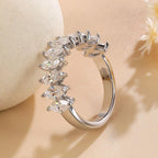 Nivelle Deluxe 10-Stone Moissanite Eternity Ring 3.0ctw