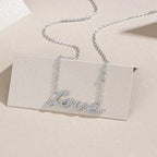 Love Pavé Deluxe Moissanite Necklace